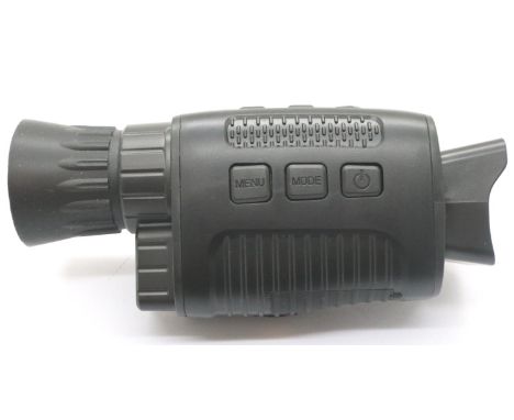 Monocular night vision camera. P&amp;P Group 2 (£18+VAT for the first lot and £3+VAT for subsequent lots) 