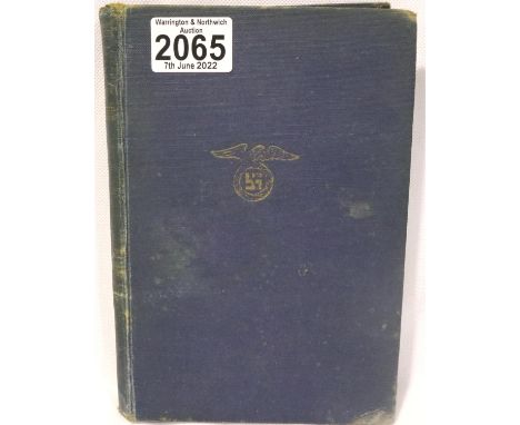 English language Mein Kampf, published 1942. P&amp;P Group 1 (£14+VAT for the first lot and £1+VAT for subsequent lots) 