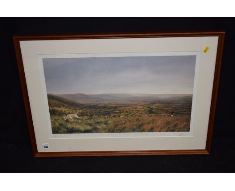 After David R*** Hall - "The Newcastle and District Beagles", signed in pencil, limited edition, colour photolithograph, No.4