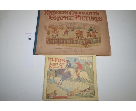 Caldecott (Randolph) Graphic Pictures, obl. folio, chromolithograph printed boards, illus. throughout with chromolithographs,