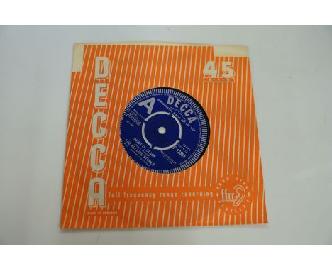 VINYL - THE ROLLING STONES - "PAINT IT BLACK", ORIGINAL UK DEMO PROMO COPY F 12395, VINYL is in VG+ condition (non feelable s