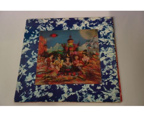 VINYL - THE ROLLING STONES - "THEIR SATANIC MAJESTIES REQUEST", ORIGINAL UK 1ST PRESSING STEREO COPY, 3D SLEEVE + ORIGINAL RE