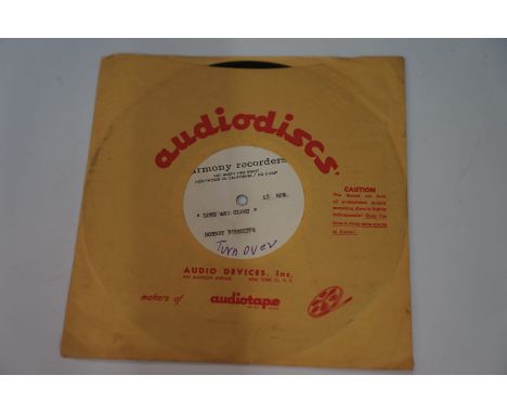 VINYL - Dorsey Burnette - "Love And Glory" / "Poor Little Girl In Hollywood", UNRELEASED U.S. 1961, DOUBLD SIDED 2 TRACKS ROC