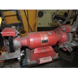Milwaukee double spindle bench grinder, 7".