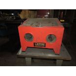 Black Hole abrasive blast cabinet.