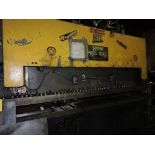 HTC hydraulic punch press, model 830GS, 130 T., 9' 7", 150 punches.
