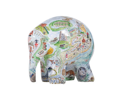The inspiration for this sculpture is Suffolk - thesubject of the majority of Glynn Thomas’ etchingsand his home county for 5
