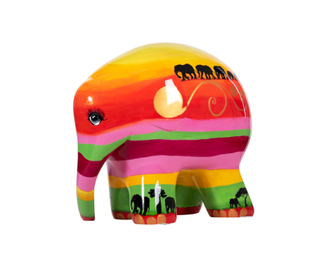The elephant is a beloved symbol of gentle strength,bravery, playfulness, wisdom and community. And yet100 African elephants 