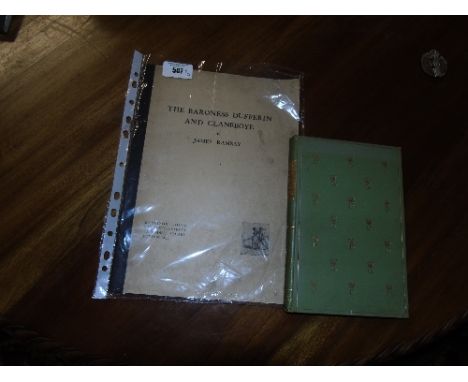 1. "The Baroness Dufferin and Claneboye by James Ramsay". Plus" 2. A Selection of the Songs of Lady Dufferin (Countess of Gif
