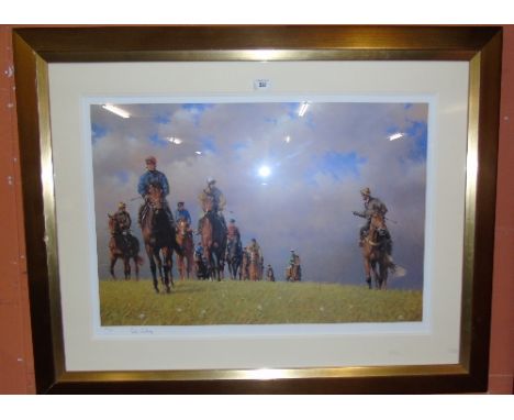 Peter Curling (Ireland b. 1955). Final Instructions. Limited edition coloured print, signed Peter Curling in pencil to mount 