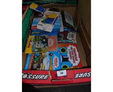 A Crate of Thomas the Tank Engine Items.