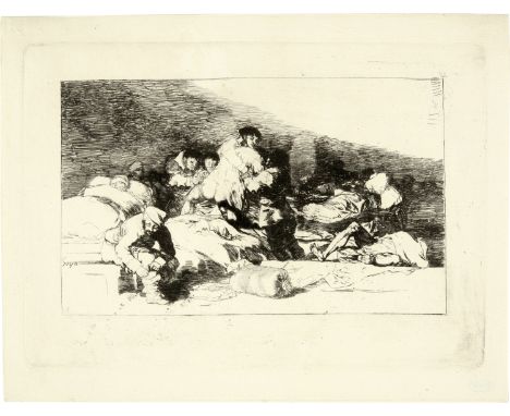Francisco de Goya (Fuendetodos 1746 - 1828 Bordeaux)Tambien estos  - Auch diese  - These tooBlatt 25 der Folge "Los Desastres