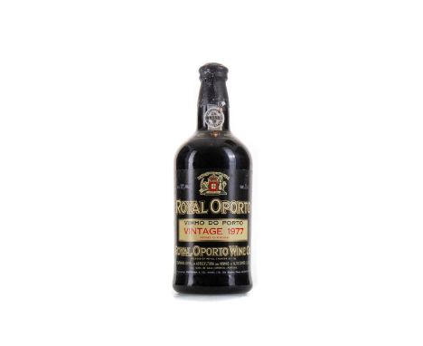 ROYAL OPORTO 1977 VINTAGE PORT 20% ABV / 75cl