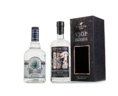 SIPSMITH SIGNATURE SERIES V.J.O.P. AND 100 ANOS TEQUILA BLANCO 75CL GIN AND TEQUILA Sipsmith Signature Series V.J.O.P. - 57.7