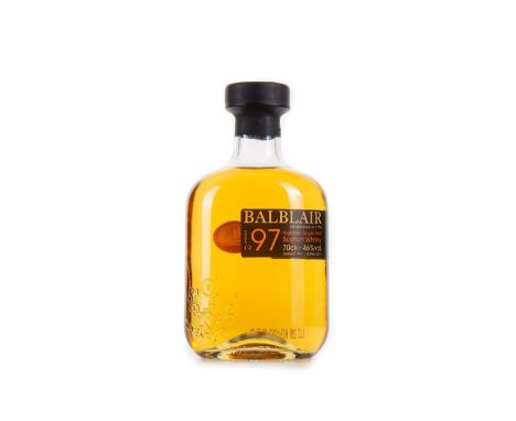 BALBLAIR 1997 2ND RELEASE HIGHLAND SINGLE MALT The Highland distillery of Balblair, overlooking the Dornoch Firth, produces a