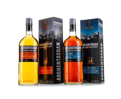 AUCHENTOSHAN THREE WOOD AND AMERICAN OAK LOWLAND SINGLE MALT Auchentoshan is part of a small minority of Scottish distillerie