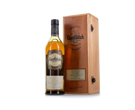 GLENFIDDICH 1976 31 YEAR OLD VINTAGE RESERVE CASK #516 SPEYSIDE SINGLE MALT Without Glenfiddich, Scotland might not enjoy the