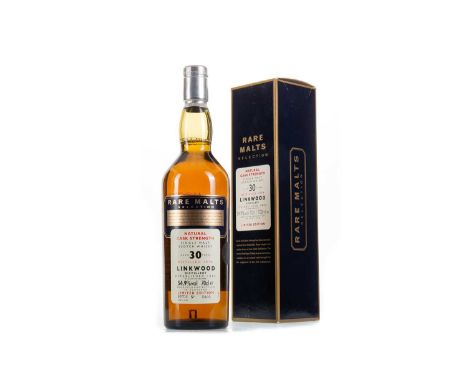 LINKWOOD 1974 30 YEAR OLD RARE MALTS SPEYSIDE SINGLE MALT A stalwart of DCL’s portfolio (now Diageo) since 1936, Linkwood dis