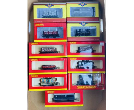11x Hornby &amp; Oxford Rail Assorted Goods Wagons All  Boxed P&amp;P Group 2 (£18+VAT for the first lot and £3+VAT for subse