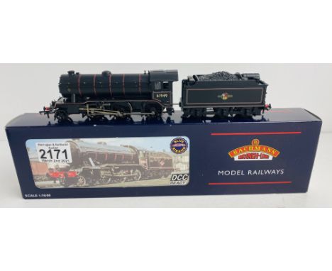 Bachmann 32-277 K3 61949 BR Lined Black Late Crest Includes Detail Pack &amp; Papers etc Ex Shop Stock Boxed P&amp;P Group 1 