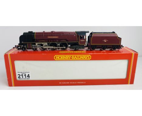Hornby R2114 BR 4-6-2 'City of Liverpool' Coronation Class 8P Boxed P&amp;P Group 1 (£14+VAT for the first lot and £1+VAT for