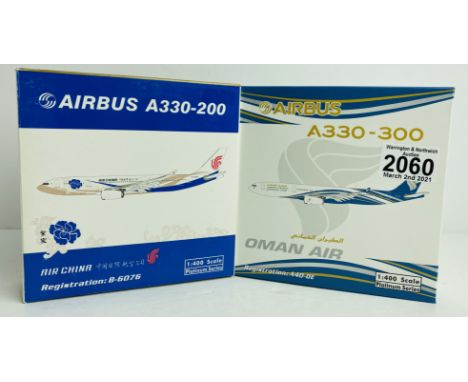 2x Phoenix Platinum 1:400 Scale Assorted Aircraft Boxed P&amp;P Group 1 (£14+VAT for the first lot and £1+VAT for subsequent 