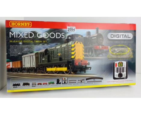 Hornby R1075 'Mixed Goods' Digital Train Set Mint Boxed Ex Shop Stock. P&amp;P Group 3 (£25+VAT for the first lot and £5+VAT 