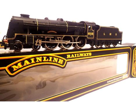 Mainline Scots Guardsman LMS black, 6115. P&P Group 1 (£14+VAT for the first lot and £1+VAT for subsequent lots)Condition Rep