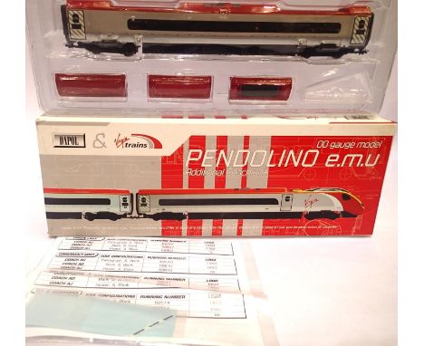 Dapol DPC 01 additional coach non pantograph type as new and boxed, with paperwork/decals. P&amp;P Group 1 (£14+VAT for the f