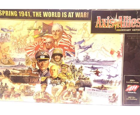 Avalon Hill strategy game, Axis and Allies, Anniversary edition Spring 1941 The World is At War. P&P Group 2 (£18+VAT for the