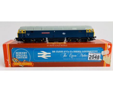 Hornby R319 Class 47 'The Queen Mother' Boxed P&amp;P Group 1 (£14+VAT for the first lot and £1+VAT for subsequent lots) 