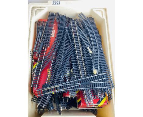 Box of Assorted OO Scale Track P&amp;P Group 2 (£18+VAT for the first lot and £3+VAT for subsequent lots) 