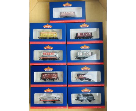 9x Bachmann Assorted 'Collector Club Exclusive' Freight Wagons All Boxed P&amp;P Group 2 (£18+VAT for the first lot and £3+VA
