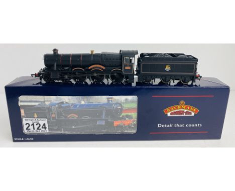 Bachmann 31-775 Modified Hall 6990 'Witherslack Hall' BR Lined Black E/Emblem Includes Detail Pack &amp; Papers etc Ex Shop S