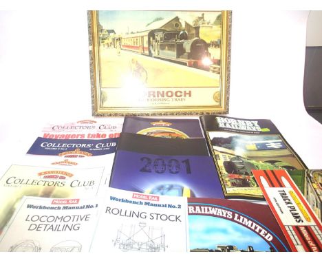 Quantity of Model Railway related catalogues; Hornby, Bachmann, Dapol etc, and Collectors Club issues, other leaflets includi
