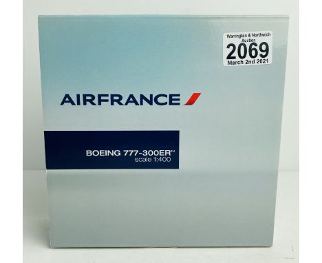 Hogan Wings 1:400 Scale Airfrance 777-300ER Boxed P&amp;P Group 1 (£14+VAT for the first lot and £1+VAT for subsequent lots) 