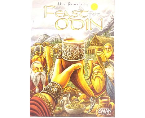 Z Man Games; A Feast For Odin, as new, unused. P&amp;P Group 2 (£18+VAT for the first lot and £3+VAT for subsequent lots) 