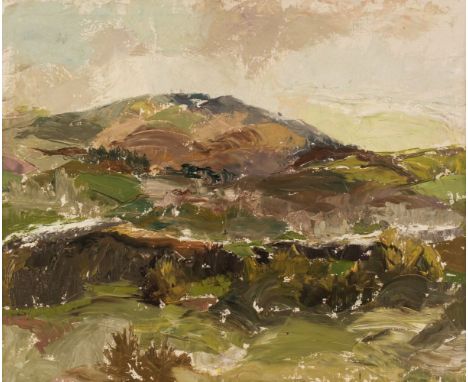 * Creedy (Jean, 1920-2014). Dartmoor Forest, near Haytor, South Devon, 1960s, oil on canvas, unsigned, 45 x 56 cm (17 3/4 x 2