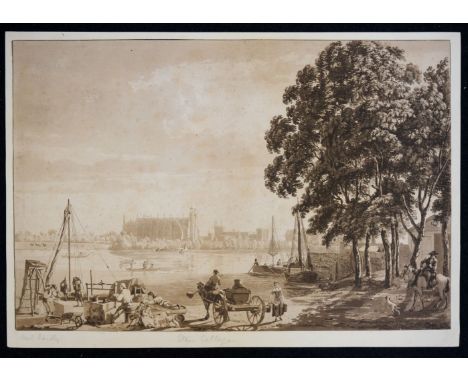 * Sandby (Paul, 1731-1809). Four plates from Six Views of Windsor and Eton, 1776-1777, etchings with aquatint, including a ra