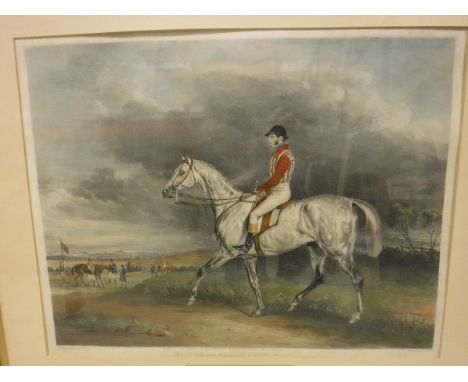 AFTER J FERNLEY "Peter Simple", lithograph by Fairland, published privately by Mr T Walker (owner of Barrowby Cottage, Granth