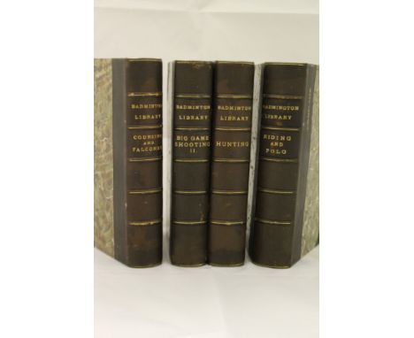 Thirty Volumes Badminton Library to include "Yachting" volumes I and II published London 1895, "Motors and Motor-Driving", se