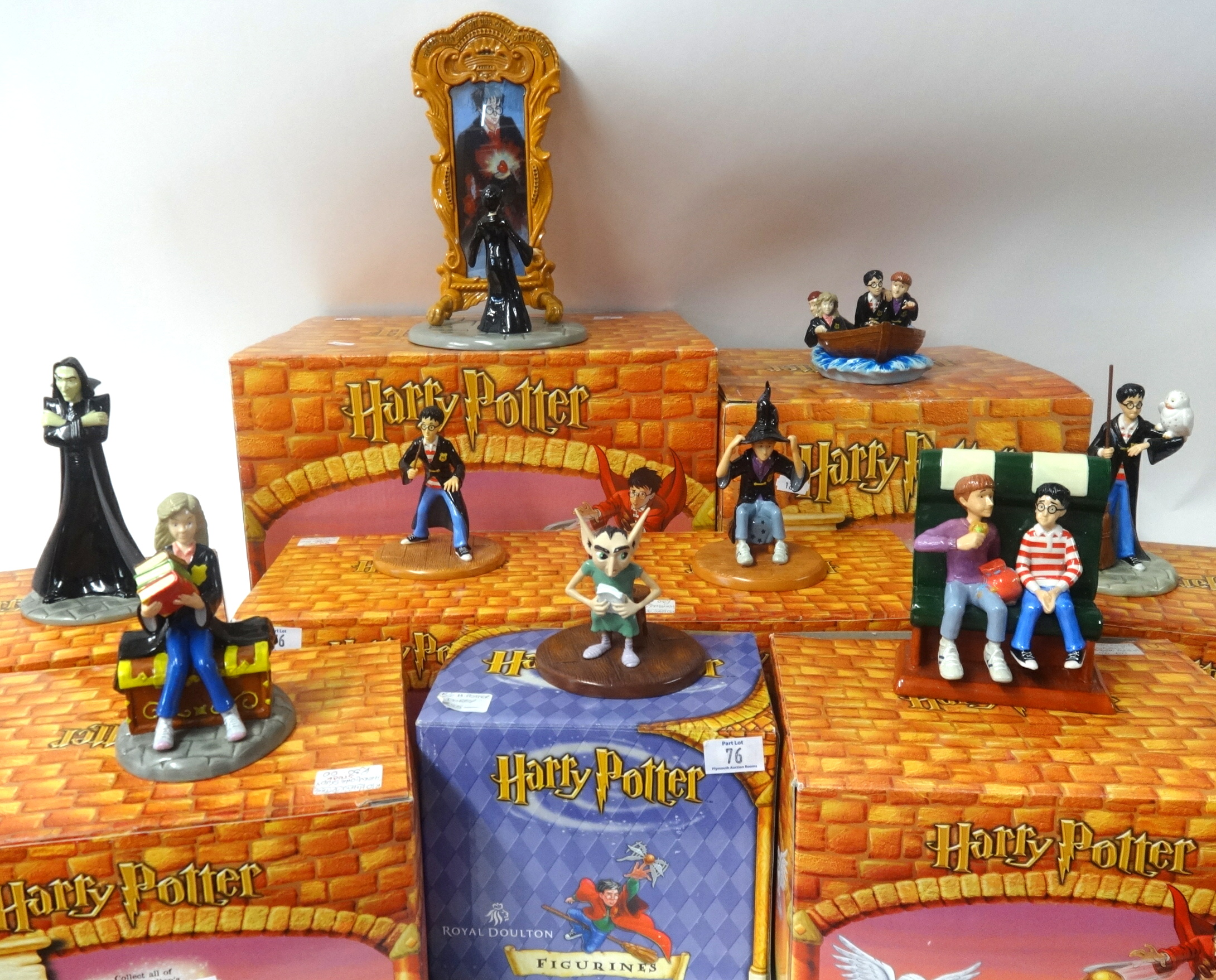 Royal Doulton, a collection of Harry Potter figurines comprising (9 all