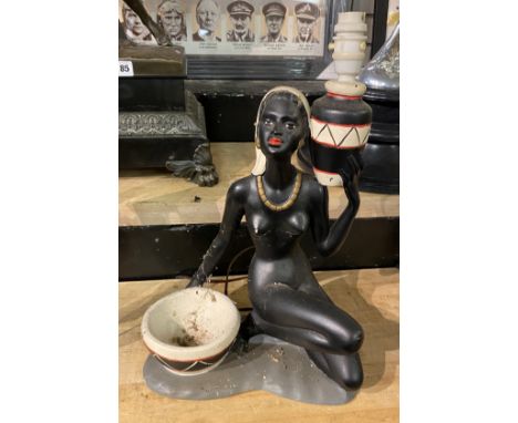 1950S ETHNIC LAMP - 43 CMS (H) APPROX
