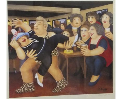 AFTER BERYL COOK "The Tarzanogram", colour print, signed in pencil lower right