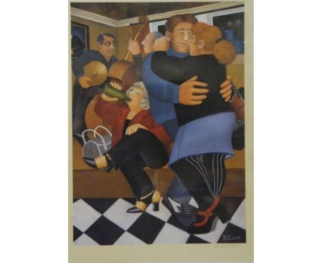 AFTER BERYL COOK "Shall we dance", colour print, signed in pencil lower right