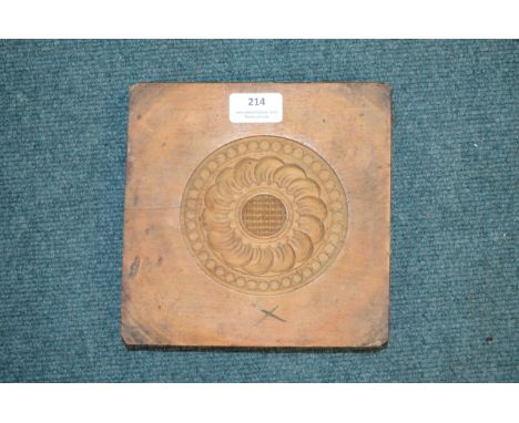 *Period Antique Carved Wooden Mould for Plaster Architectural Detail