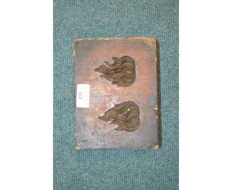 *Period Antique Carved Wooden Mould for Plaster Architectural Detail