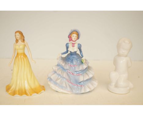 2x Royal Doulton figures &amp; danish figure 