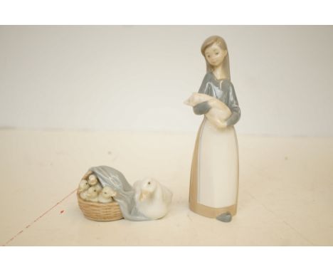 2x Lladro figures 
