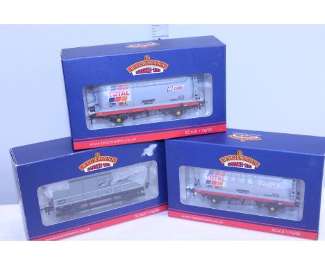 Three boxed Bachmann OO gauge wagons 